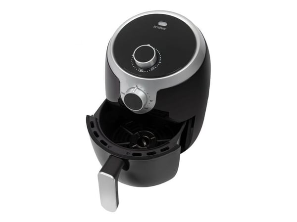 Bomann FR 6050 H CB - Varmluftsfritös - 1.8 liter - 1000 W - svart/silver