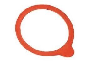 Kumirengas t/Ø8cm lasi Weck (RR80) 10kpl/pakkaus
