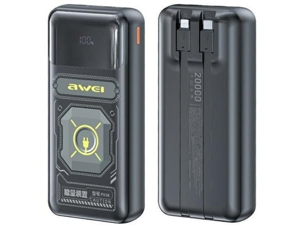 AWEI PowerBank P99K 20000mAh 22,5W 100/120V