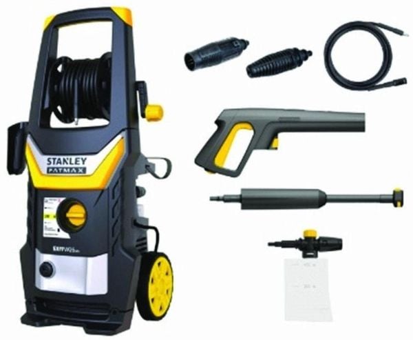 STANLEY høytrykksvasker 2600W 180 bar + tilbehør