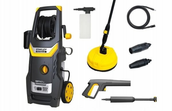 STANLEY-korkeapainepesuri 2100W 160bar. Set PATIO CLEANER (PATIO CLEANER)
