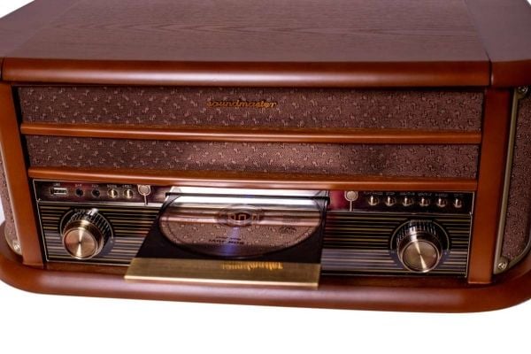 Soundmaster NR565DAB, Tre, 33,45,78 RPM, Rotasjon, DAB+, FM, CD, CD-RW, CD-R, Program, Tilfeldig, Repeter