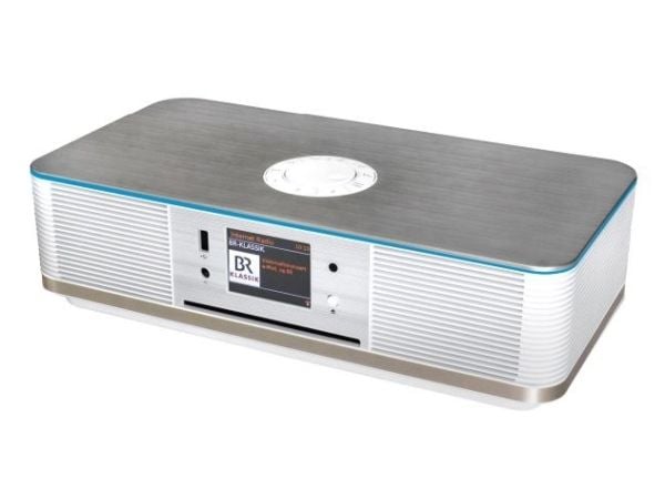 Soundmaster ICD2023WE, Internett, Analog og digital, DAB+, FM, 15 W, 6,98 cm (2.75"), 3,5 mm