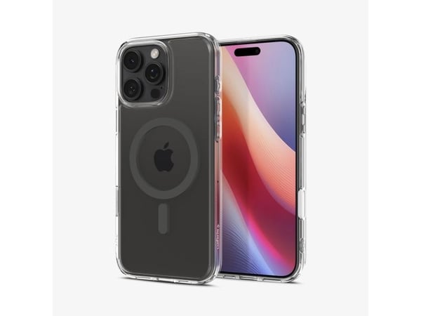 Spigen Ultra Hybrid T (MagFit), Etui, Apple, iPhone 16 Pro, 16 cm (6.3"), Grafitt