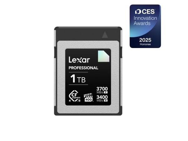 Lexar LCXEXDM001T-RNENG, 1 TB, CFexpress Type B, 3770 MB/s, 3400 MB/s, Støvtett, Sjokkresistent, Temperatursikker, Vibrasjon sikker, Flerfarget