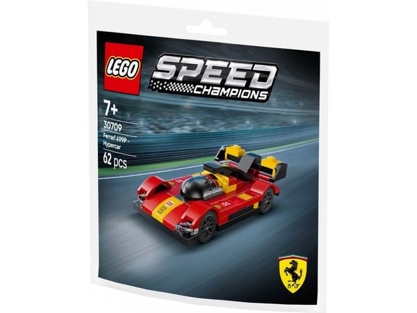 LEGO 30709 Speed Champions Ferrari 499P supersportbil, bygglek (polybag)