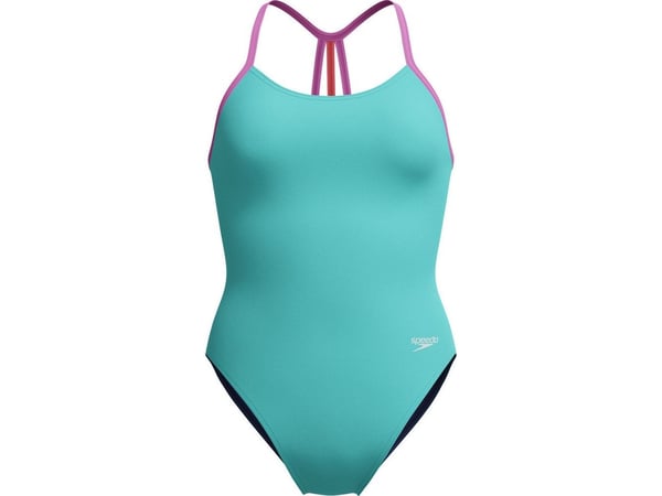 Speedo barn badedrakt Solid Lline Bk 1 stk JF størrelse 7-8