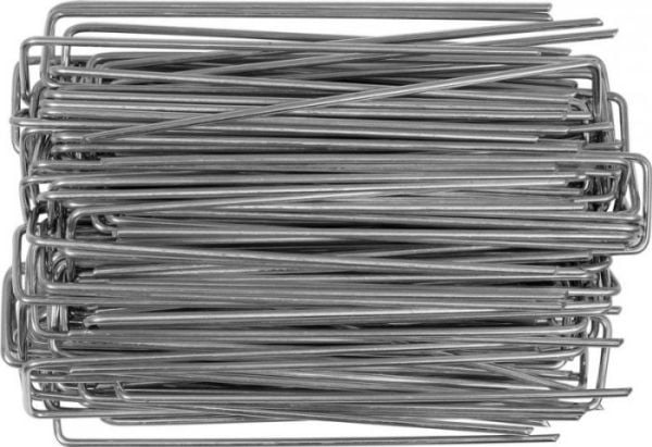 Flo METALLPINNER FOR AGRO STOFF 150MM, 100 STK. Flo METALLPINNER FOR AGRO STOFF 150MM, 100 STK.