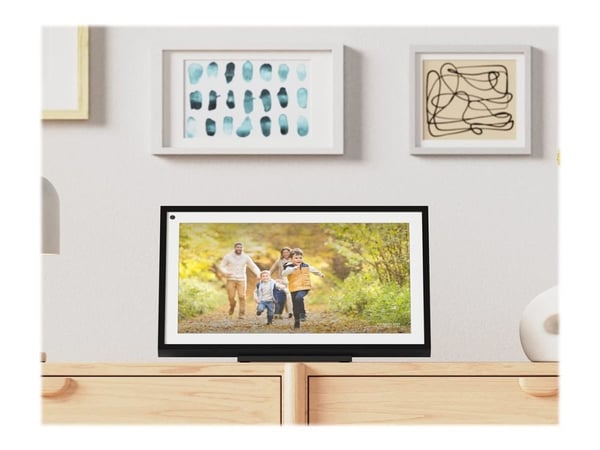 Amazon Echo Show 15, Amazon Alexa, Suorakulmio, musta, Android, iOS, 39,6 cm (15.6"), 1920 x 1080 pikseliä