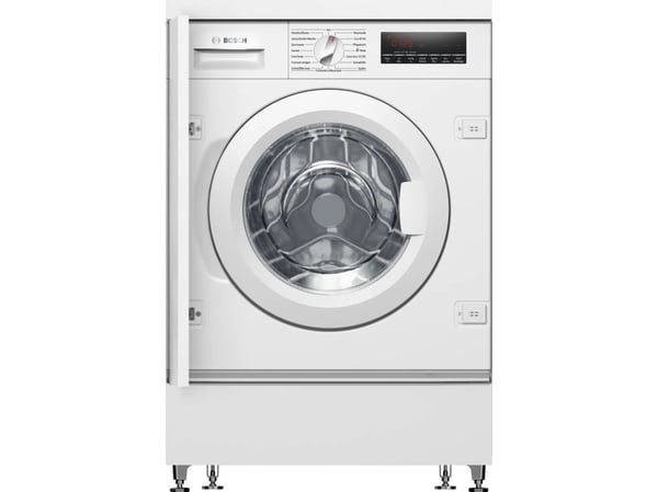 Bosch Serie 8 WIW28443, Edestä täytettävä, 8 kg, B, 66 dB, 1400 RPM, C