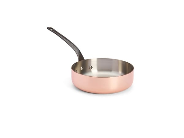de Buyer 6462.24, Rund, Sautépanne, Kobber, Rustfritt stål, Kopper, 3,1 l