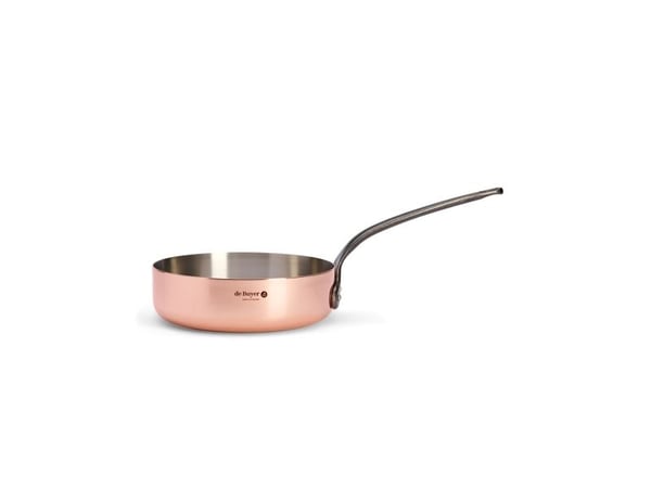 de Buyer 6462.24, Rund, Sautépanne, Kobber, Rustfritt stål, Kopper, 3,1 l