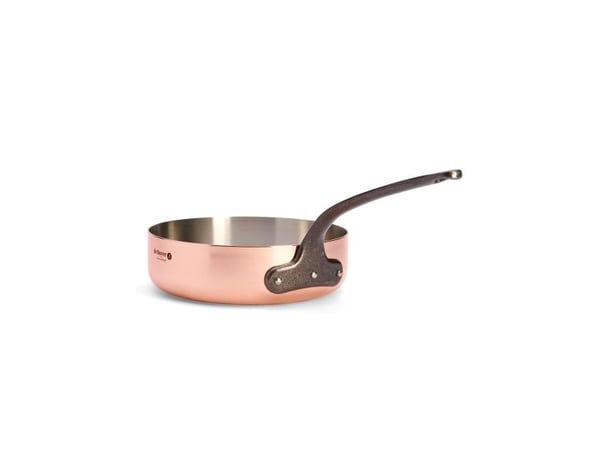 de Buyer 6462.24, Rund, Sautépanne, Kobber, Rustfritt stål, Kopper, 3,1 l