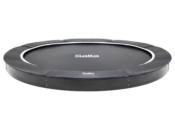 Salta 5065A, Trampoline over bakken, Rund, 120 kg, 5 år, Sort