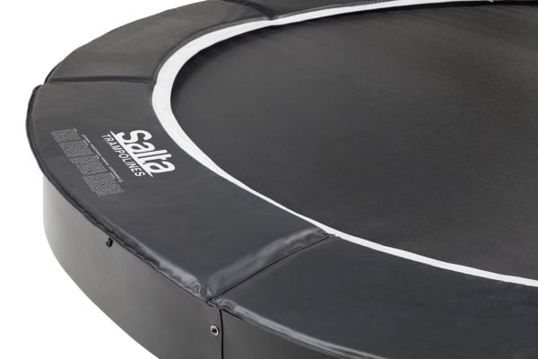Salta 5065A, Trampoline over bakken, Rund, 120 kg, 5 år, Sort