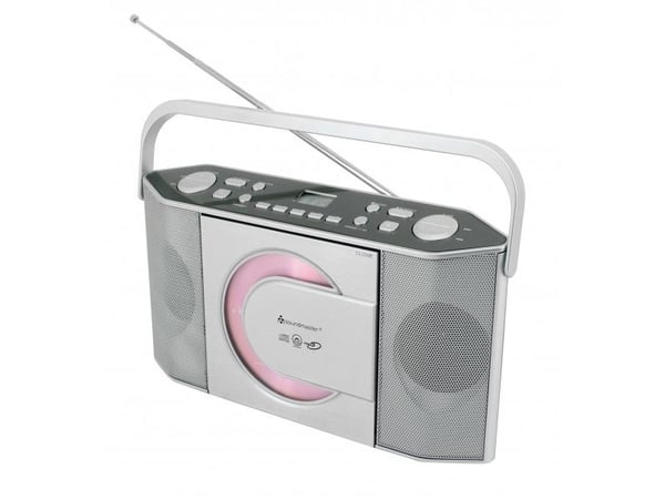 BOOMBOX SOUNDMASTER RCD1755SI FM-PLL, CD/CD-R/RW/MP3, PYSTYSUORA CD-SOITIN