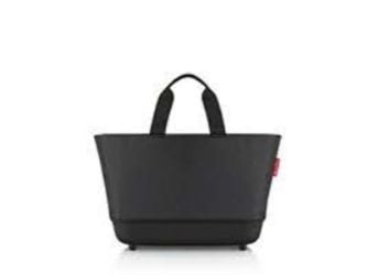 Reisenthel Shoppingbasket, Handlekurv, Sort, Polyester, Monokromatisk, 100 % premium-quality recycled polyester, 22 l
