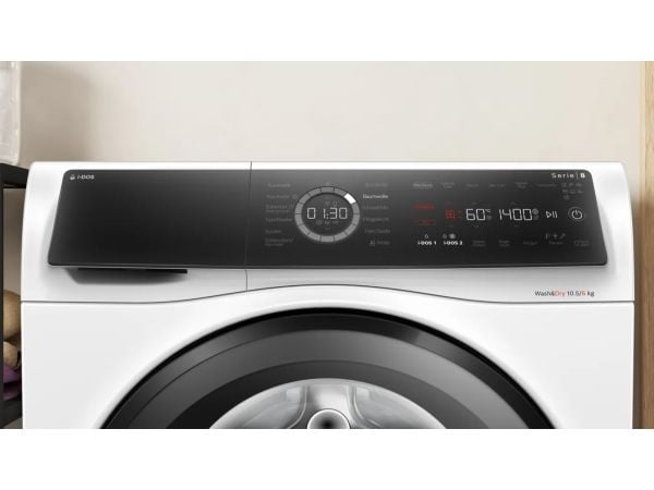 Bosch - Vaskemaskin/tørker - høyde: 85 cm - frontileggelse - 10.5 kg - 1390 rpm