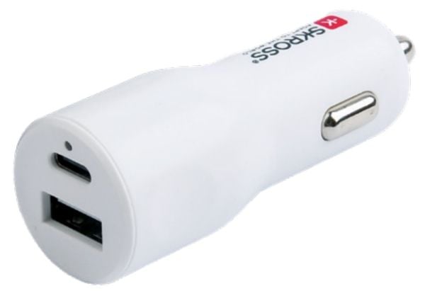 Skross SKCHCA0120WPDCN, Innendørs, Cigartenner/lighter, 20 V, Hvit