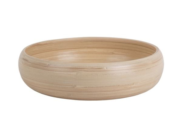 present time PT4192NT, Serveringsskål, Bamboo, Självtorkning, Rund, 30 cm, 80 mm