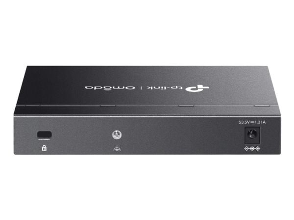 TP-Link Omada ES206GP, Håndtert, Gigabit Ethernet (10/100/1000), Strøm over Ethernet (PoE), Kan monteres på vegg
