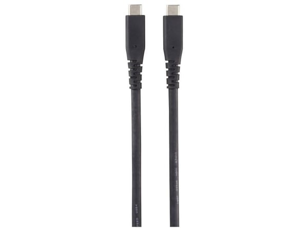 Renkforce USB-C-kaapeli USB 3.2 Gen2x2 USB-C®-liitin, USB-C®-pistoke 50,00 cm Musta TPE-vaippa RF-5501100