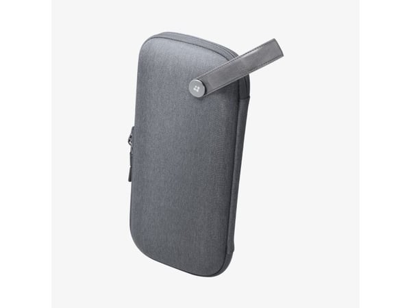 Spigen Klasden Pouch, Veske beholder, Nintendo, Grå, EVA ( Ethylene-vinyl-acetat), Stoff, Nintendo Switch, Fallsikker, Ripebestandig