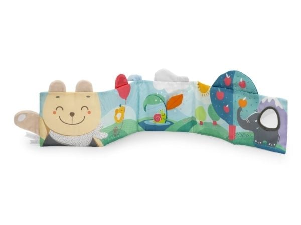 Chicco myk, kontrasterende aktivitetsbok for barn