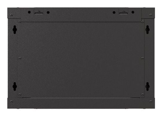 INSTALLASJON SKAPSTILL HENGENDE 19" 6U 540X350 SVART GLASSDØR LANBERG (FLAT PAKKE)