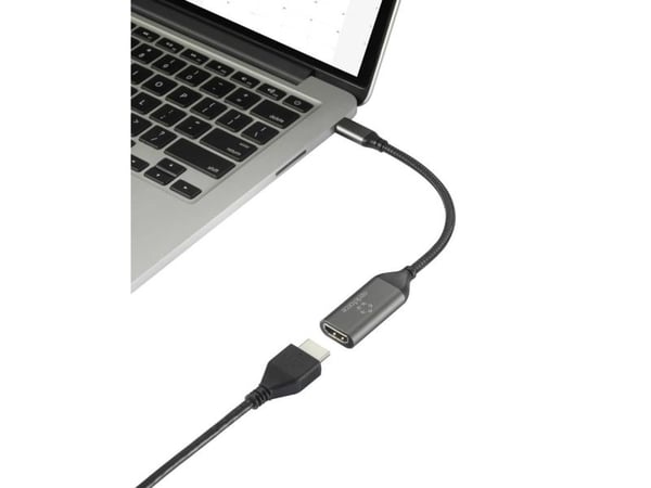 Renkforce RF-5234038, 0,15 m, USB-C, HDMI-A, Hankjønn, Hunkjønn, Rett