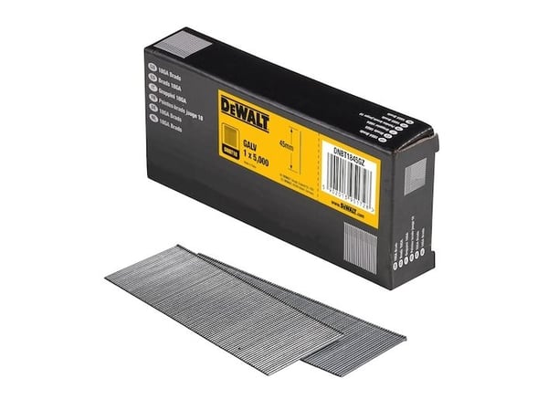 DeWALT DNBT1845GZ, Lankanaula, Ruostumaton teräs, 45 mm, 1,25 mm, 1 mm, 5000 kpl