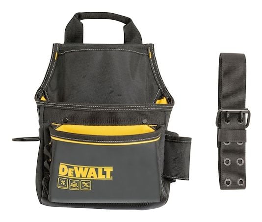 DeWALT DWST40101-1, Svart, Gul, Vattentålig väv, 12 fickor, 120 mm, 400 mm, 750 g