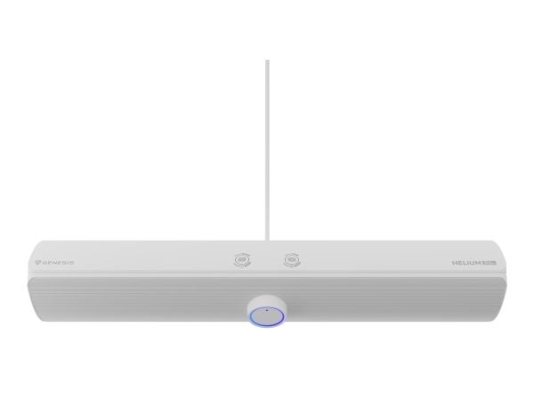 Genesis Helium 312BT - Høyttalersystem - for PC - 2.0-kanal - trådløs - Bluetooth - 10 watt - hvit