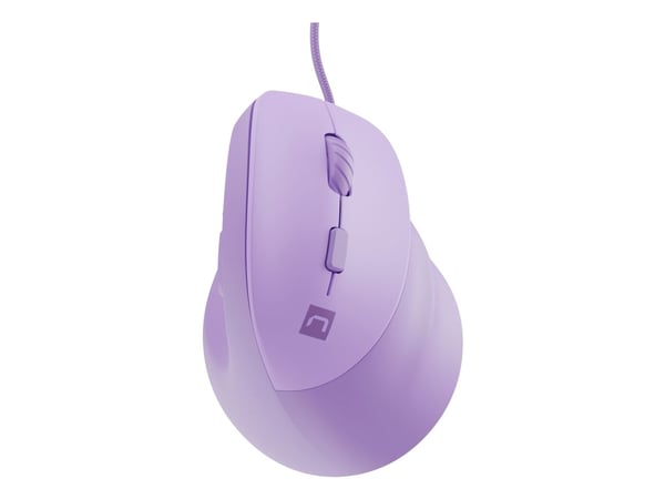 NATEC CRAKE 2 PRO 12800DPI VERTICAL MUS REN LAVENDEL PROGRAMMERBAR OPTISK NATEC CRAKE 2 PRO 12800DPI VERTICAL MUS REN LAVENDEL PROGRAMMERBAR OPTISK