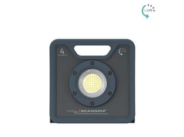 Slitesterk LED arbeidslampe 4000 lm 29 W Scangrip NOVA 4 for LIFE 03.6202