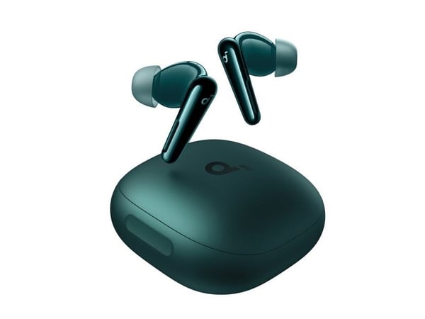 Anker Soundcore Liberty 4 Pro - True wireless-hodetelefoner med mikrofon - i øret - Bluetooth - aktiv støydemping - grønn