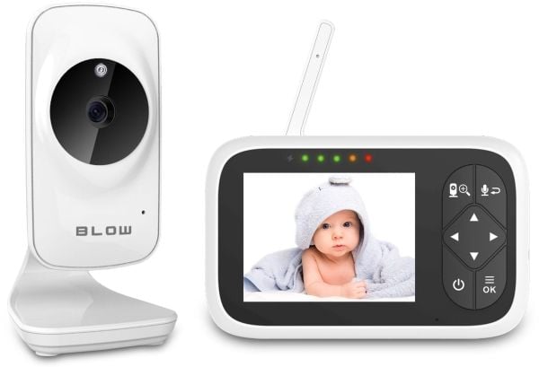 Blow 78-956# elektronisk babycall med kamera og 3,2" LCD
