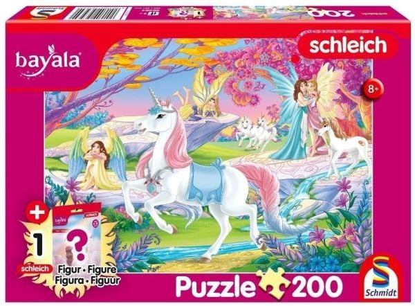 Puslespill 200 Magisk land + G3 EDUKAMP-figur