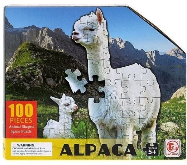 Puslespill 100 - Lama
