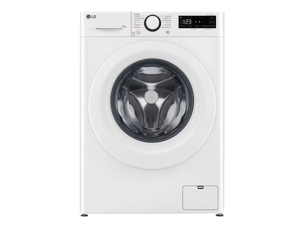 LG Serie R5 F4WR513SBW - Vaskemaskin - bredde: 60 cm - dybde: 66 cm - høyde: 85 cm - frontileggelse - 13 kg - 1400 rpm - hvit