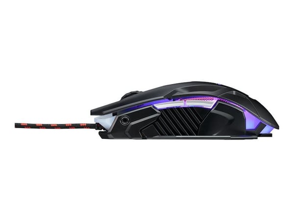 Acer Nitro Gaming NMW200 Black, Molempikätinen, Optinen, USB A-tyyppi, 7200 DPI, musta