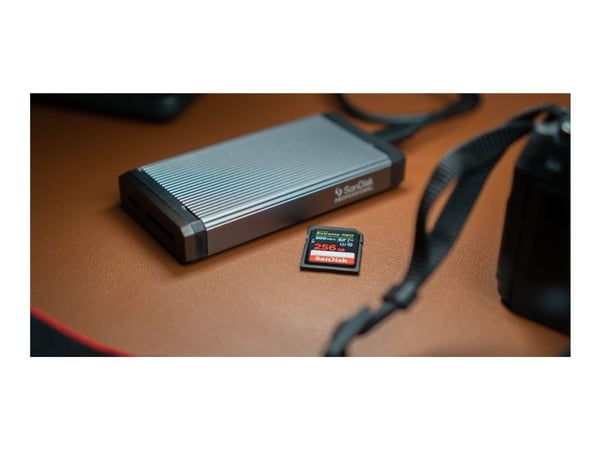 SanDisk Professional PRO-READER - Kortleser (SD, microSD) - USB-C 3.2 Gen 1