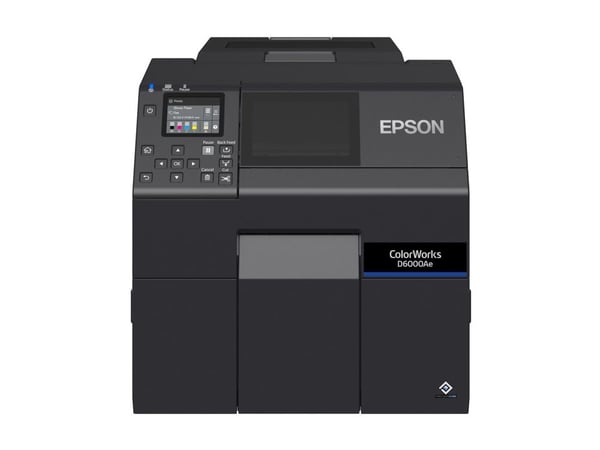 Epson ColorWorks D6000Ae, Lämpösiirto, 1200 x 1200 DPI, 119 mm/s, Väri, Langallinen, musta