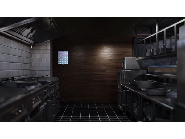 Securit® AMSTERDAM LED Fyrfadslys 12 stk. + ladest., hvidt lys