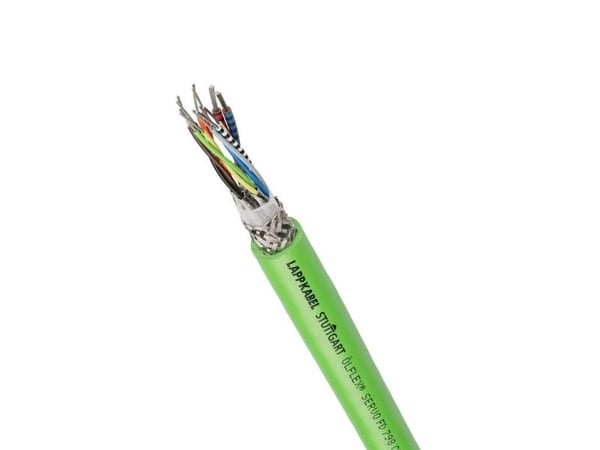 LAPP ÖLFLEX® SERVO FD 798 CP enkoderkabel 12 x 0,25 mm² + 2 x 0,50 mm² grön 36916-500 500 m