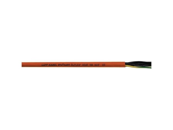 LAPP ÖLFLEX® HEAT 180 SIHF Korkean lämpötilan kaapeli 2 x 1,5 mm² Punainen, ruskea 46013/50 50 m