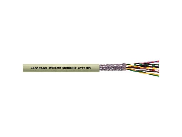 LAPP 35134-100 Datakaapeli UNITRONIC LIYCY (TP) 10 x 2 x 0,14 mm² Grå 100 m