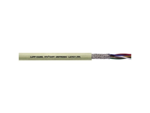 LAPP 31326-100 Datakaapeli UNITRONIC® Li2YCY (TP) 3 x 2 x 0,34 mm² Grå 100 m