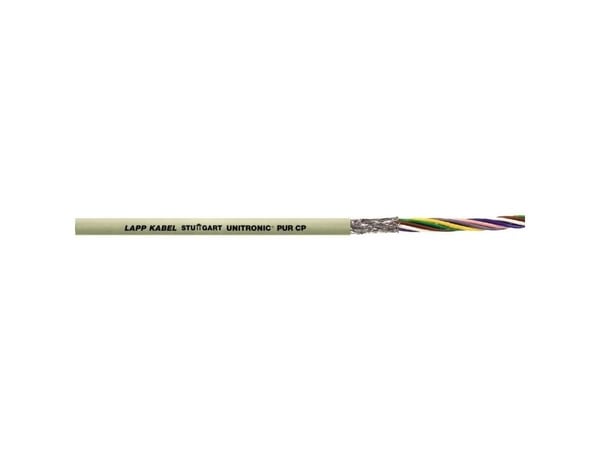 LAPP 32830-100 Datakabel UNITRONIC® PUR CP 2 x 0,75 mm² grå 100 m