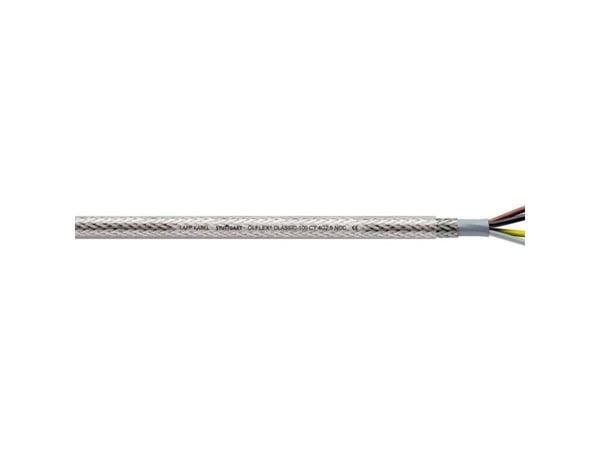 LAPP ÖLFLEX® CLASSIC 100 CY Styreledning 4 G 6 mm² Transparent 350193-50 50 m